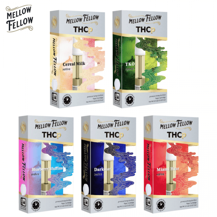 Mellow Fellow THC-P Vape Cartridge 0.5GM/6CT/PK